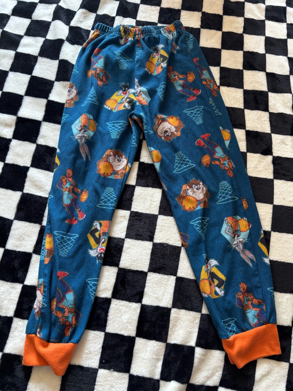 Boys size 6 space jam pjs